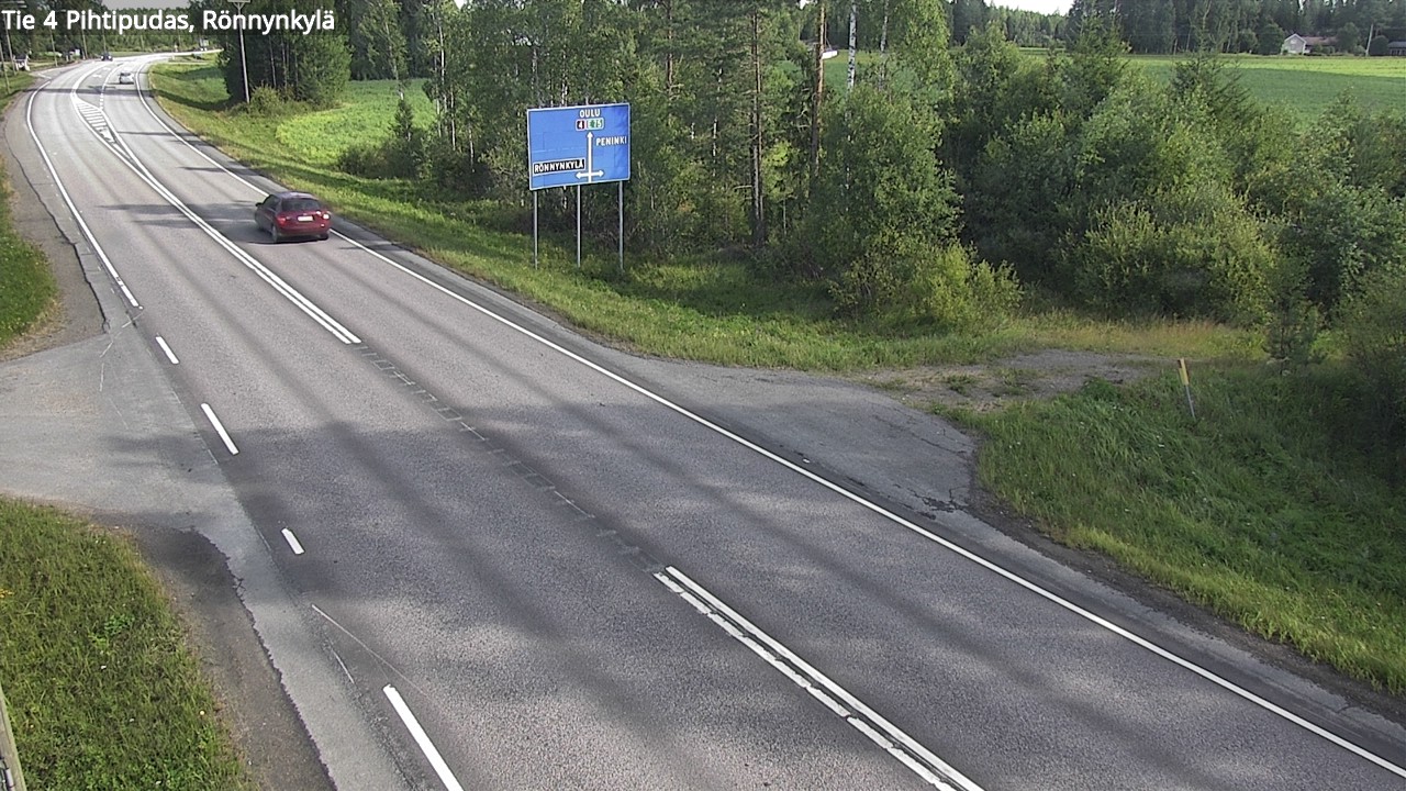 Kelikamerat Kuva Tie 4 Pihtipudas, Rönnynkylä, Pihtipudas, Keski-Suomi