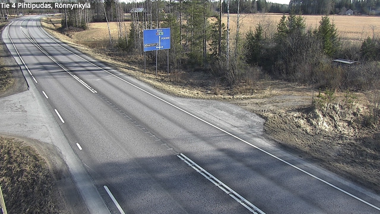 Kelikamerat Kuva Tie 4 Pihtipudas, Rönnynkylä, Pihtipudas, Keski-Suomi