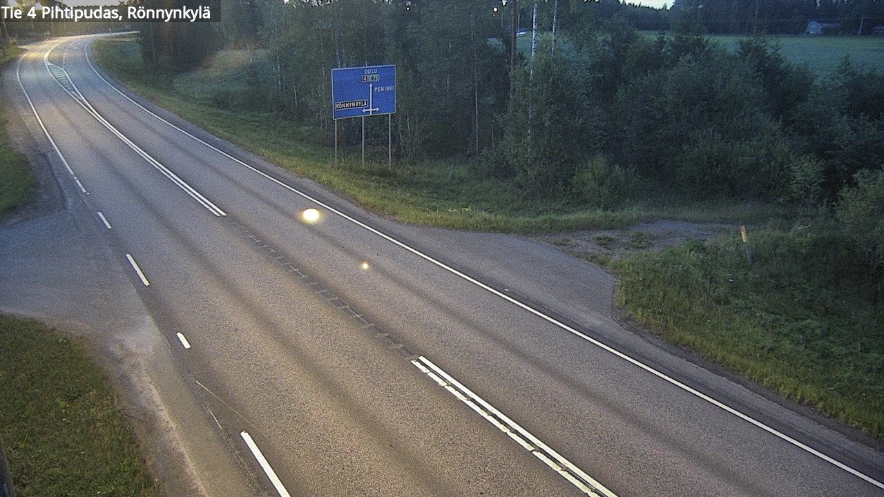 Kelikamerat Kuva Tie 4 Pihtipudas, Rönnynkylä, Pihtipudas, Keski-Suomi