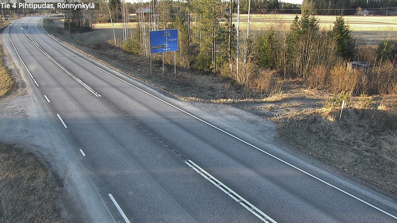 Kelikamerat Kuva Tie 4 Pihtipudas, Rönnynkylä, Pihtipudas, Keski-Suomi