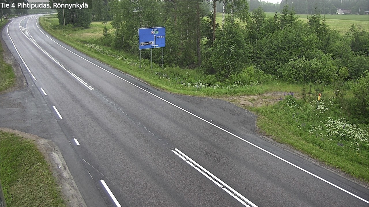 Kelikamerat Kuva Tie 4 Pihtipudas, Rönnynkylä, Pihtipudas, Keski-Suomi