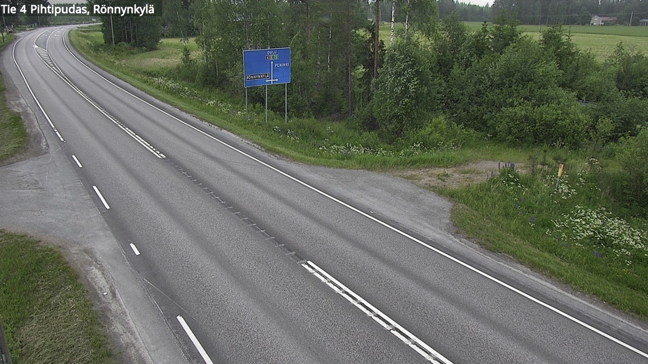 Kelikamerat Kuva Tie 4 Pihtipudas, Rönnynkylä, Pihtipudas, Keski-Suomi