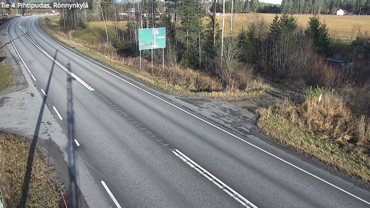 Kelikamerat Kuva Tie 4 Pihtipudas, Rönnynkylä, Pihtipudas, Keski-Suomi