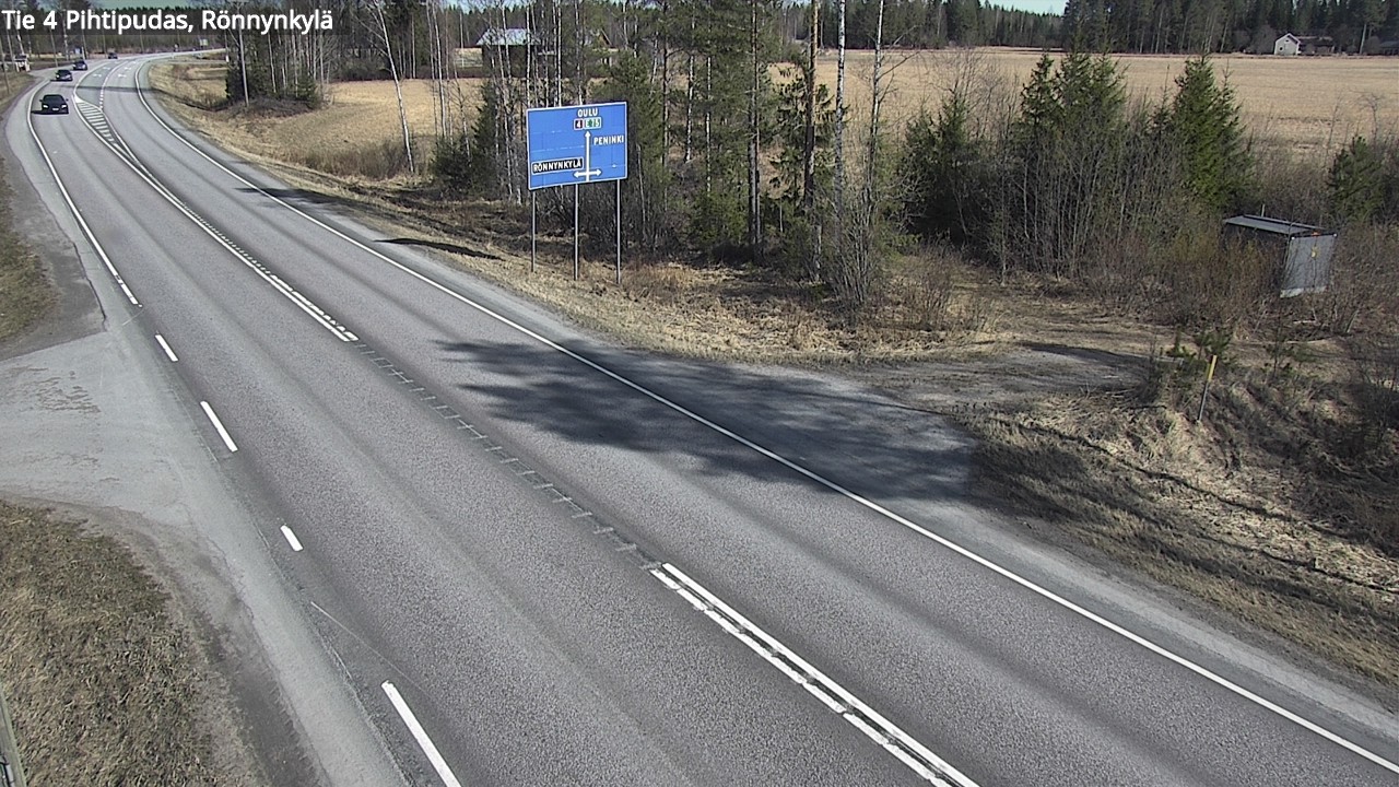 Kelikamerat Kuva Tie 4 Pihtipudas, Rönnynkylä, Pihtipudas, Keski-Suomi