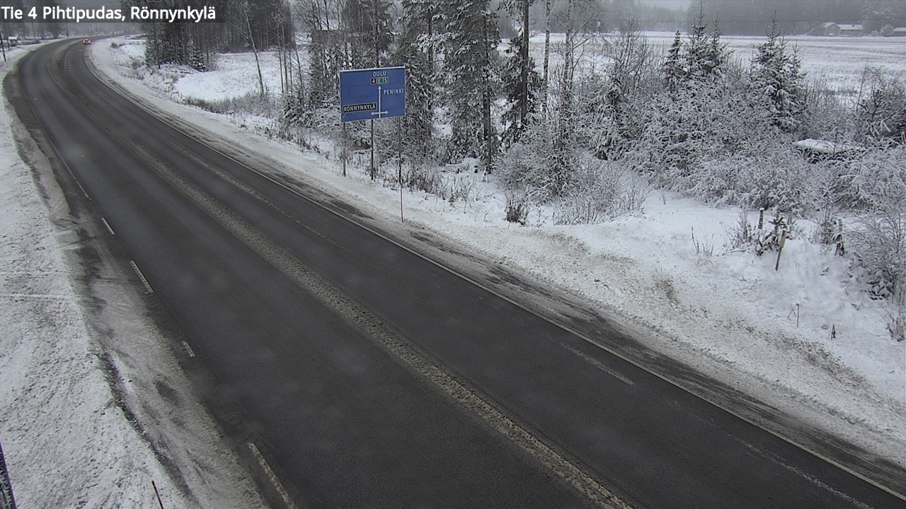 Kelikamerat Kuva Tie 4 Pihtipudas, Rönnynkylä, Pihtipudas, Keski-Suomi