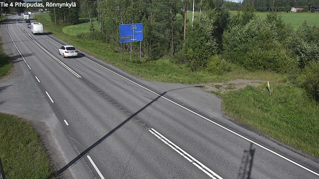 Kelikamerat Kuva Tie 4 Pihtipudas, Rönnynkylä, Pihtipudas, Keski-Suomi