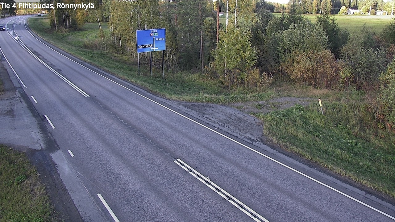 Kelikamerat Kuva Tie 4 Pihtipudas, Rönnynkylä, Pihtipudas, Keski-Suomi
