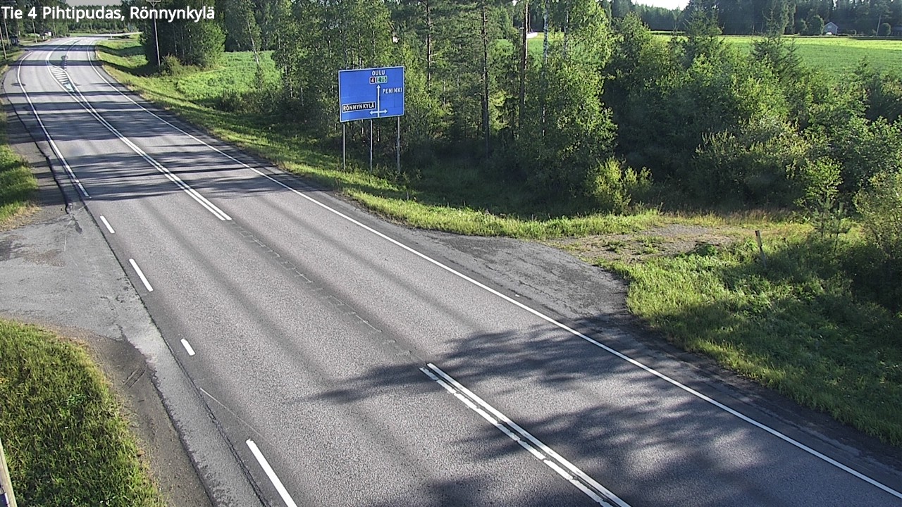 Kelikamerat Kuva Tie 4 Pihtipudas, Rönnynkylä, Pihtipudas, Keski-Suomi