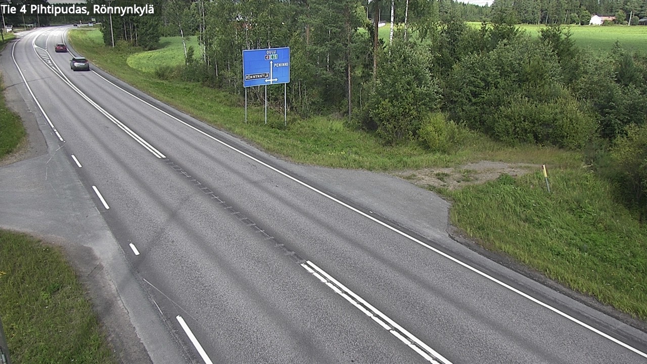 Kelikamerat Kuva Tie 4 Pihtipudas, Rönnynkylä, Pihtipudas, Keski-Suomi