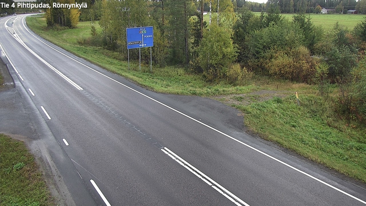 Kelikamerat Kuva Tie 4 Pihtipudas, Rönnynkylä, Pihtipudas, Keski-Suomi