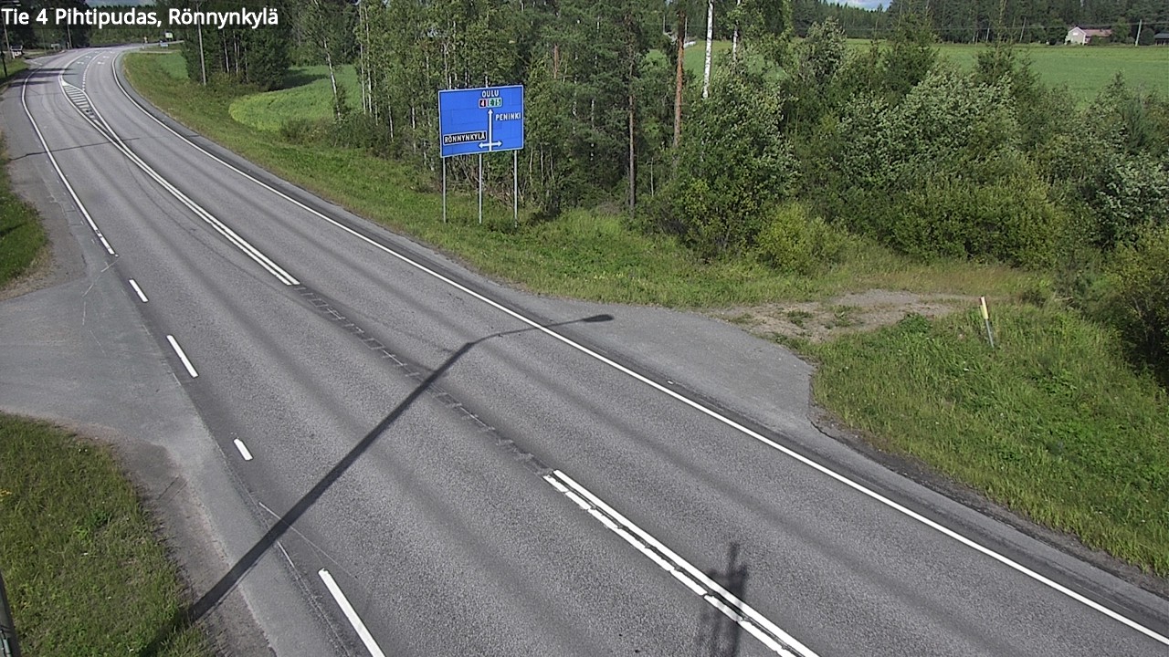 Kelikamerat Kuva Tie 4 Pihtipudas, Rönnynkylä, Pihtipudas, Keski-Suomi