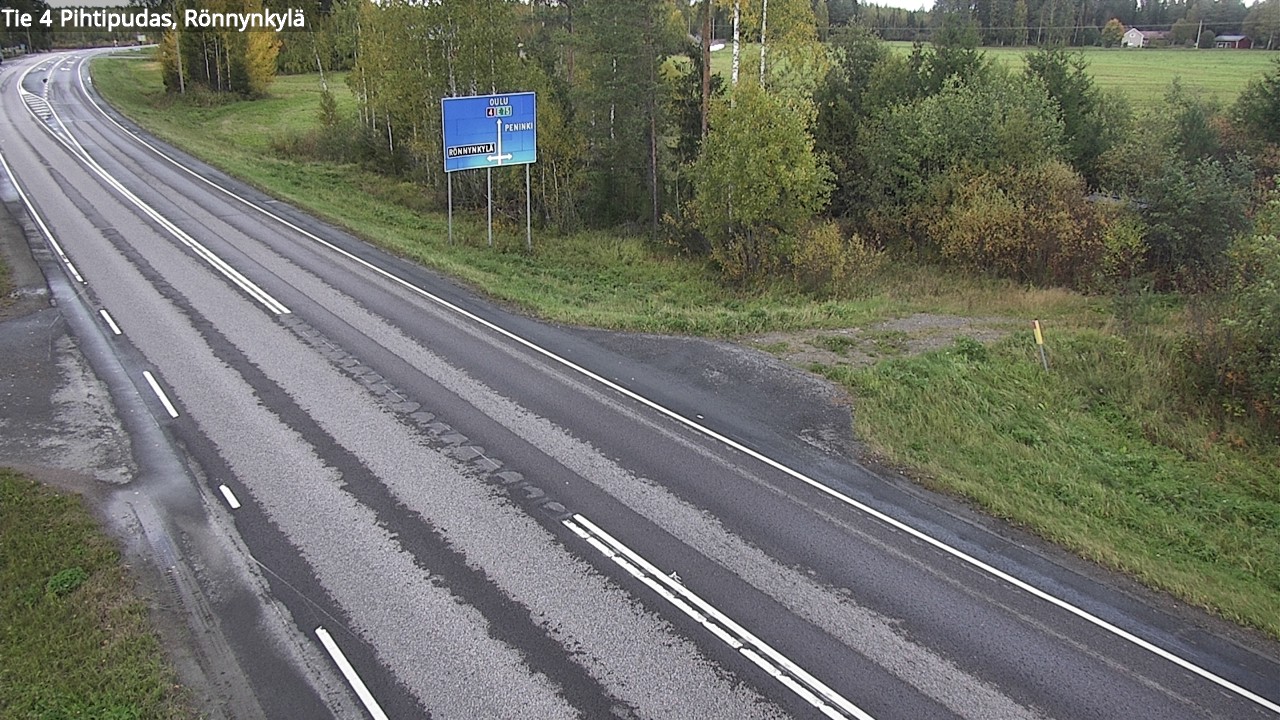 Kelikamerat Kuva Tie 4 Pihtipudas, Rönnynkylä, Pihtipudas, Keski-Suomi