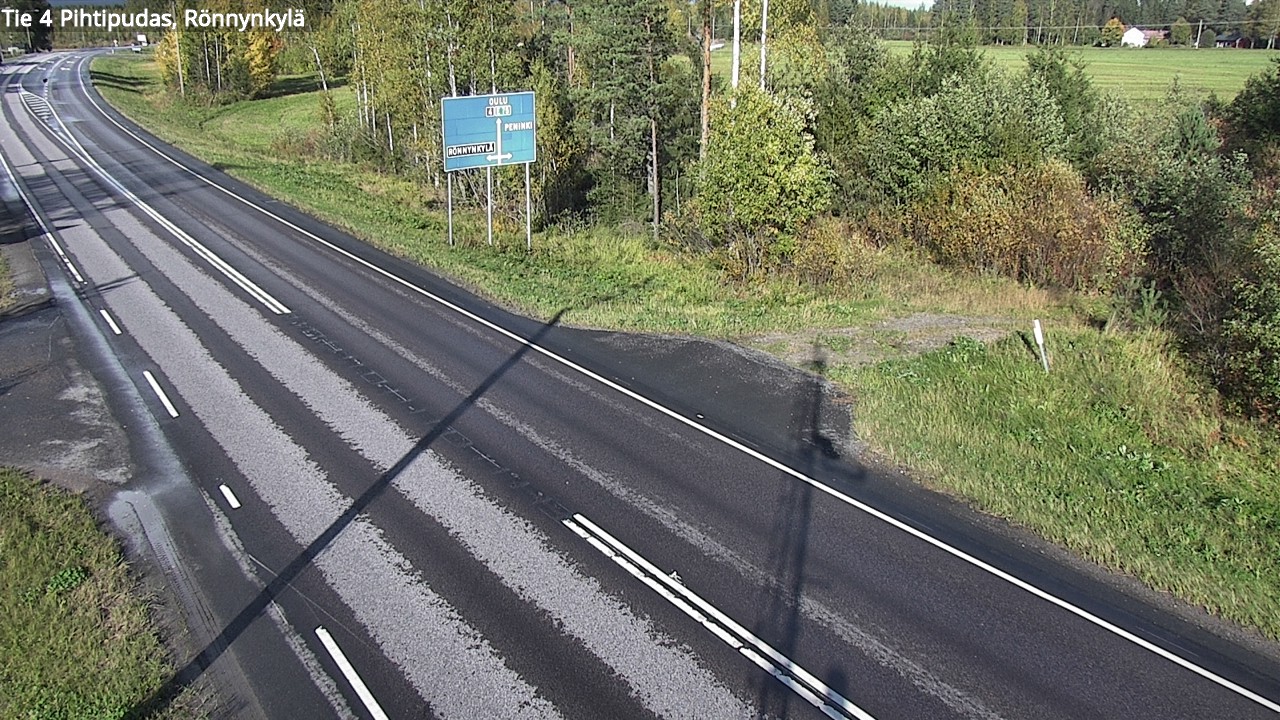 Kelikamerat Kuva Tie 4 Pihtipudas, Rönnynkylä, Pihtipudas, Keski-Suomi