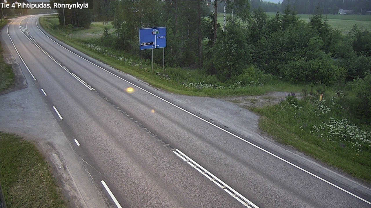 Kelikamerat Kuva Tie 4 Pihtipudas, Rönnynkylä, Pihtipudas, Keski-Suomi