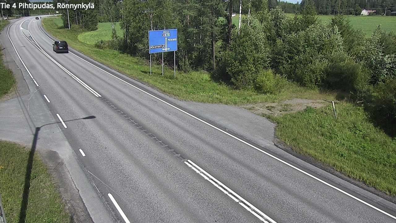 Kelikamerat Kuva Tie 4 Pihtipudas, Rönnynkylä, Pihtipudas, Keski-Suomi