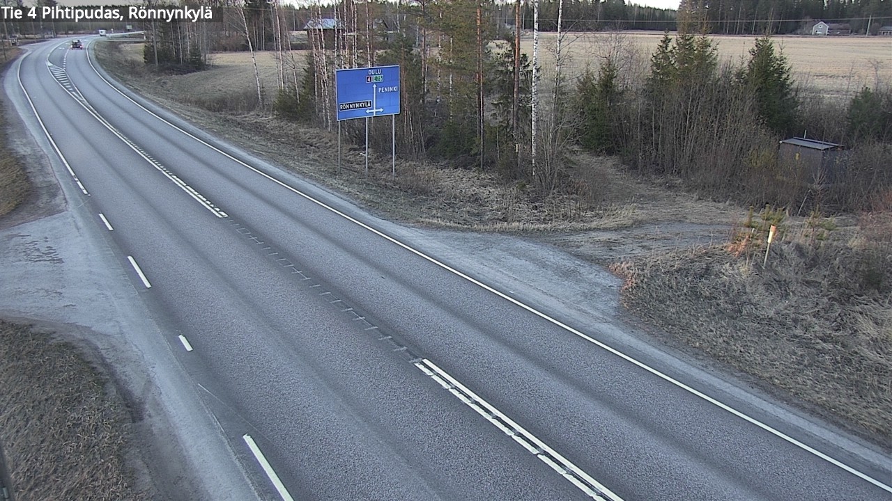 Kelikamerat Kuva Tie 4 Pihtipudas, Rönnynkylä, Pihtipudas, Keski-Suomi