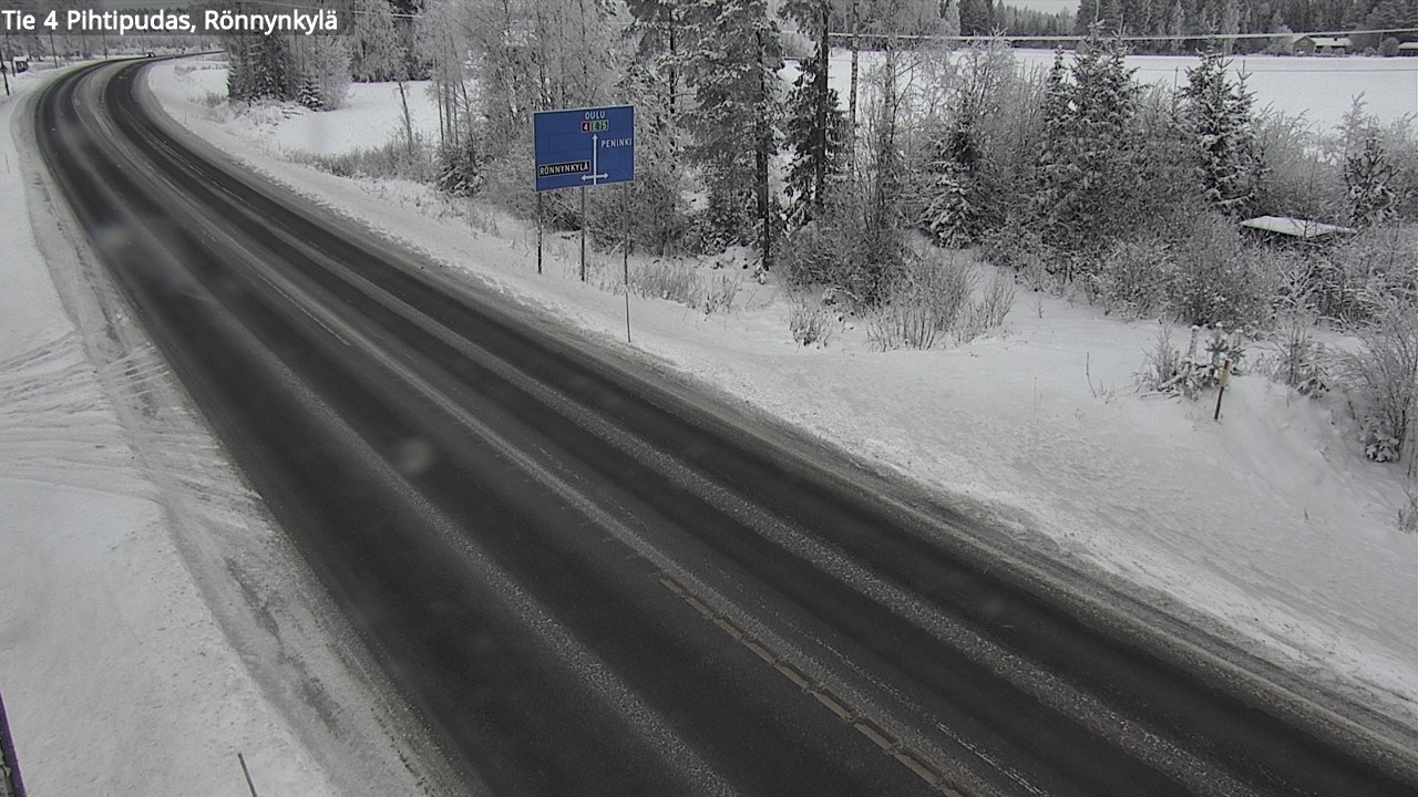 Kelikamerat Kuva Tie 4 Pihtipudas, Rönnynkylä, Pihtipudas, Keski-Suomi