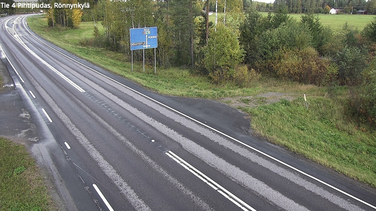 Kelikamerat Kuva Tie 4 Pihtipudas, Rönnynkylä, Pihtipudas, Keski-Suomi
