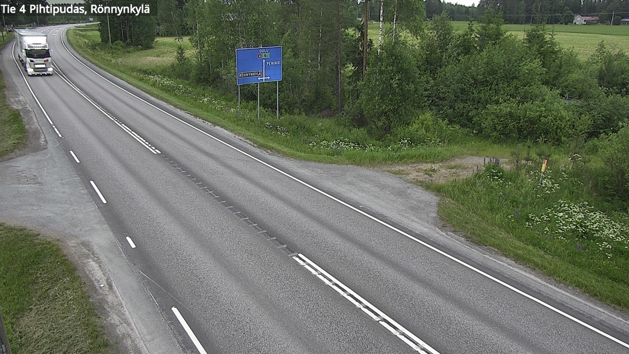Kelikamerat Kuva Tie 4 Pihtipudas, Rönnynkylä, Pihtipudas, Keski-Suomi