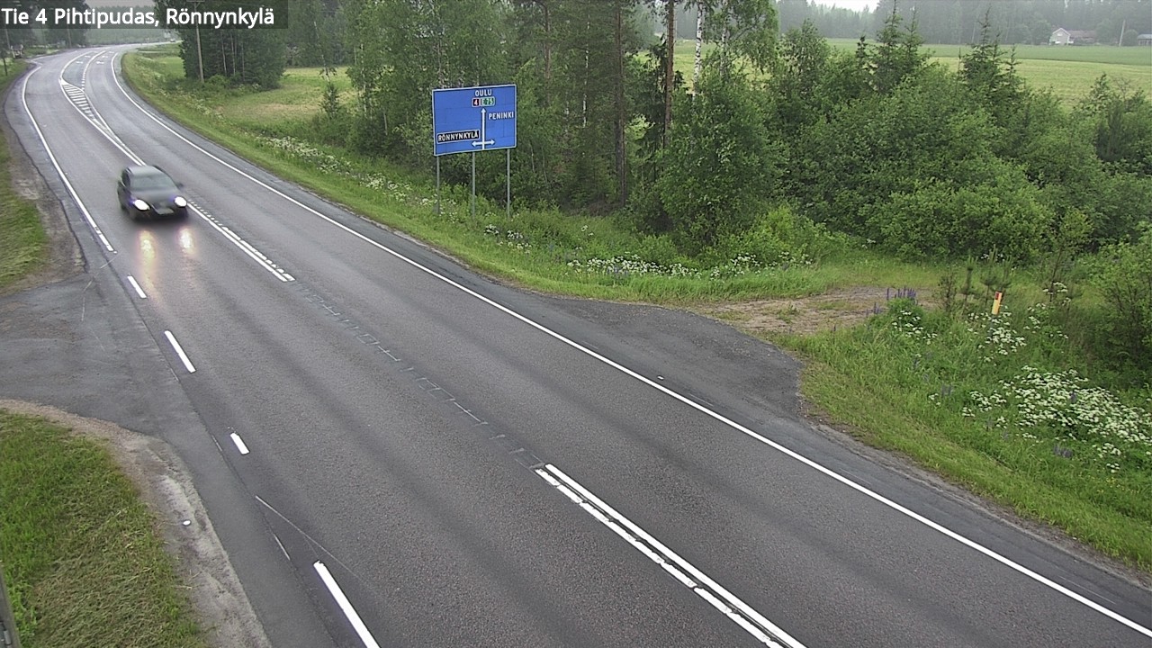 Kelikamerat Kuva Tie 4 Pihtipudas, Rönnynkylä, Pihtipudas, Keski-Suomi