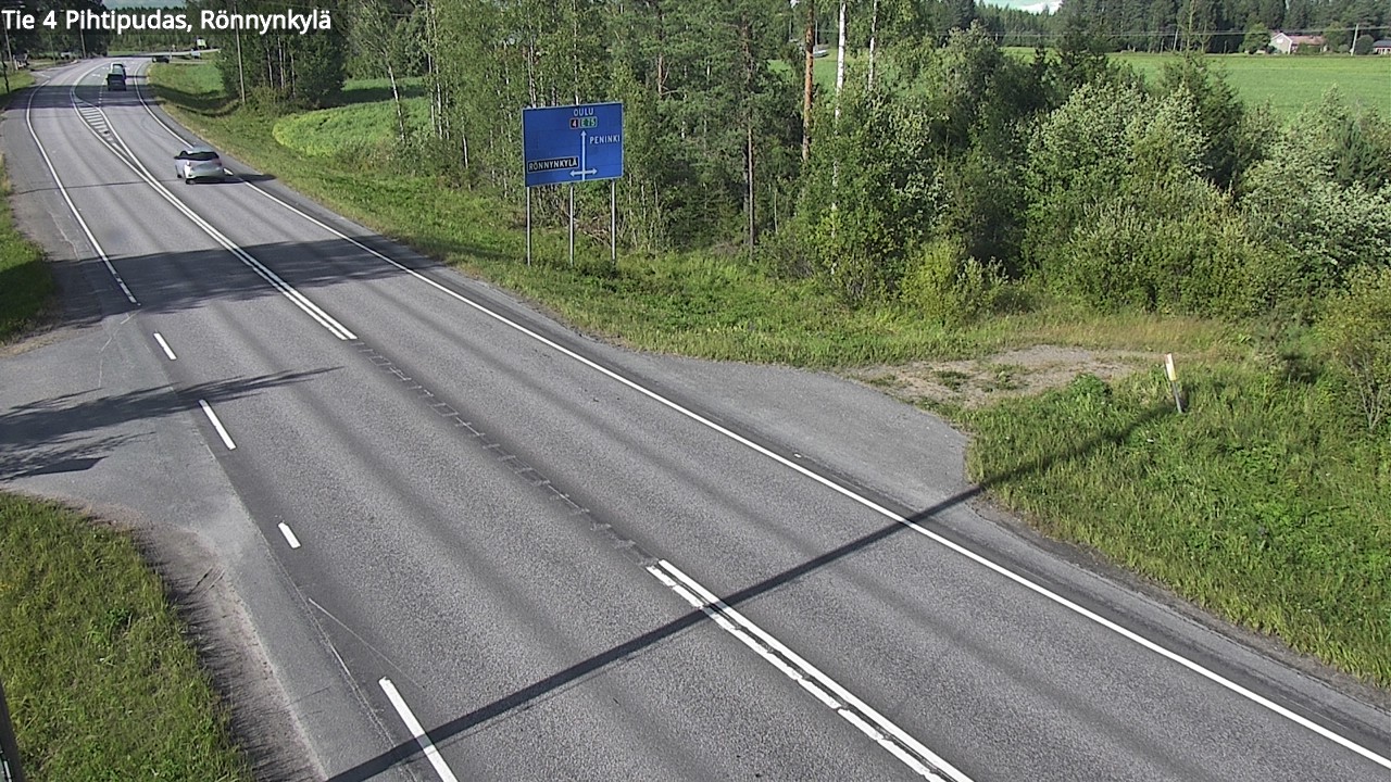 Kelikamerat Kuva Tie 4 Pihtipudas, Rönnynkylä, Pihtipudas, Keski-Suomi