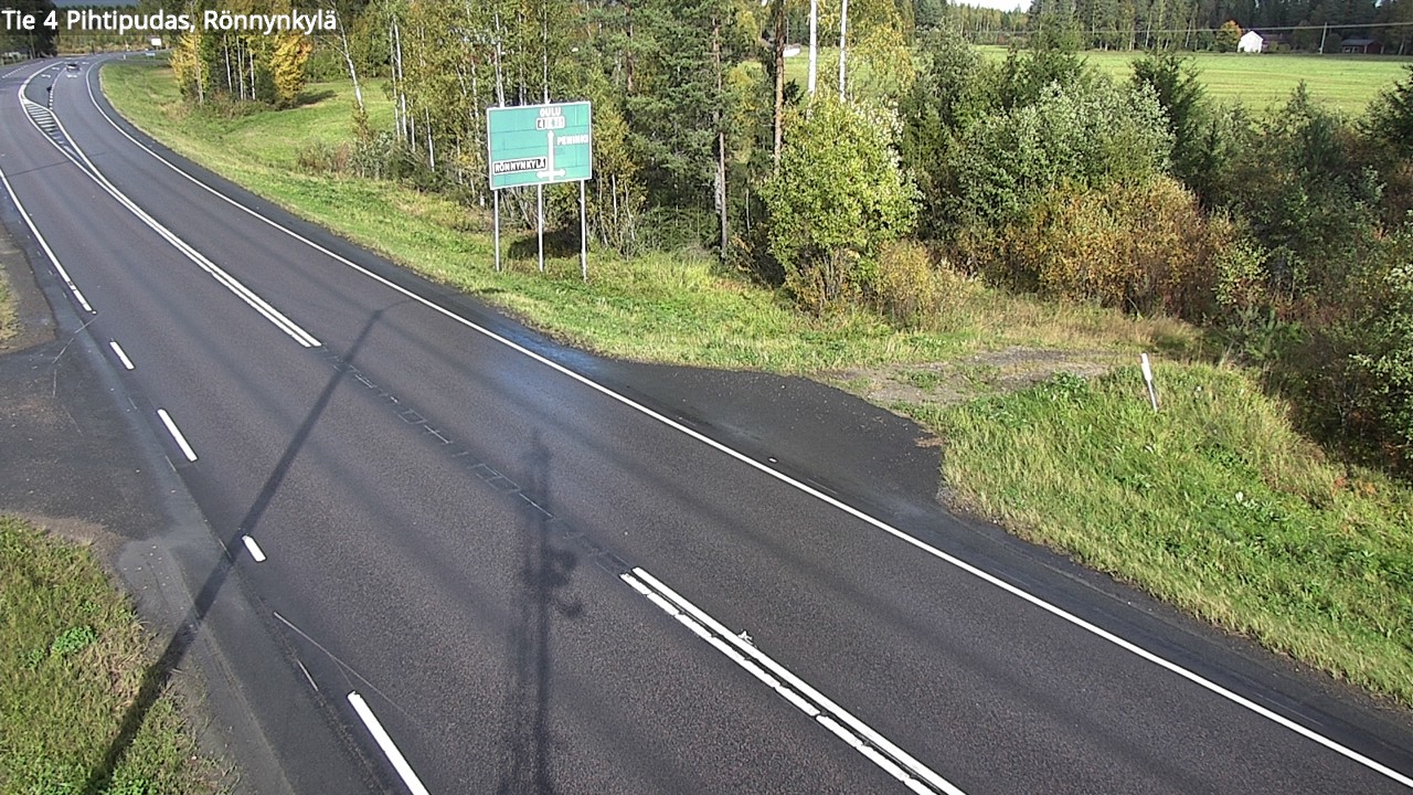 Kelikamerat Kuva Tie 4 Pihtipudas, Rönnynkylä, Pihtipudas, Keski-Suomi