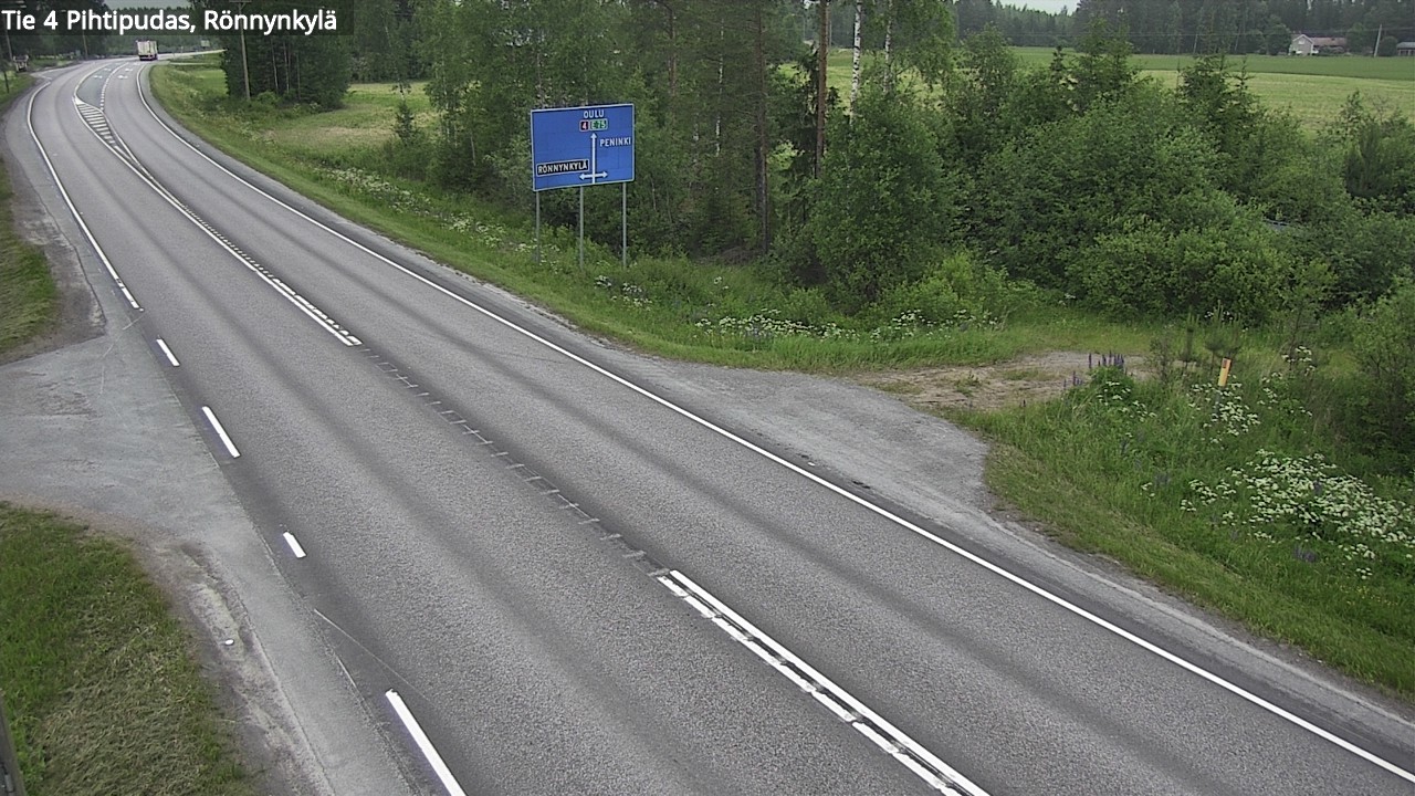 Kelikamerat Kuva Tie 4 Pihtipudas, Rönnynkylä, Pihtipudas, Keski-Suomi