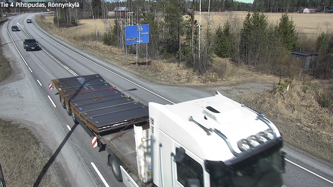 Kelikamerat Kuva Tie 4 Pihtipudas, Rönnynkylä, Pihtipudas, Keski-Suomi