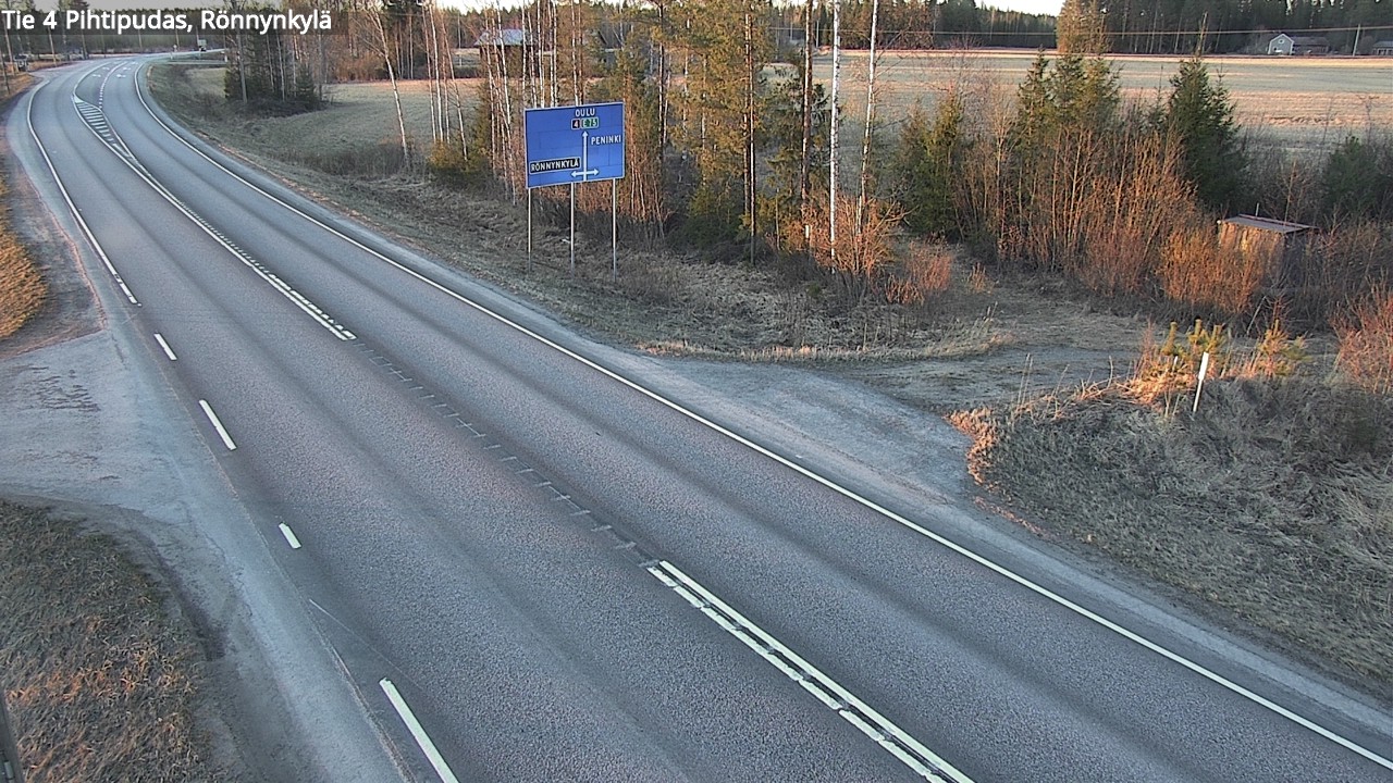 Kelikamerat Kuva Tie 4 Pihtipudas, Rönnynkylä, Pihtipudas, Keski-Suomi