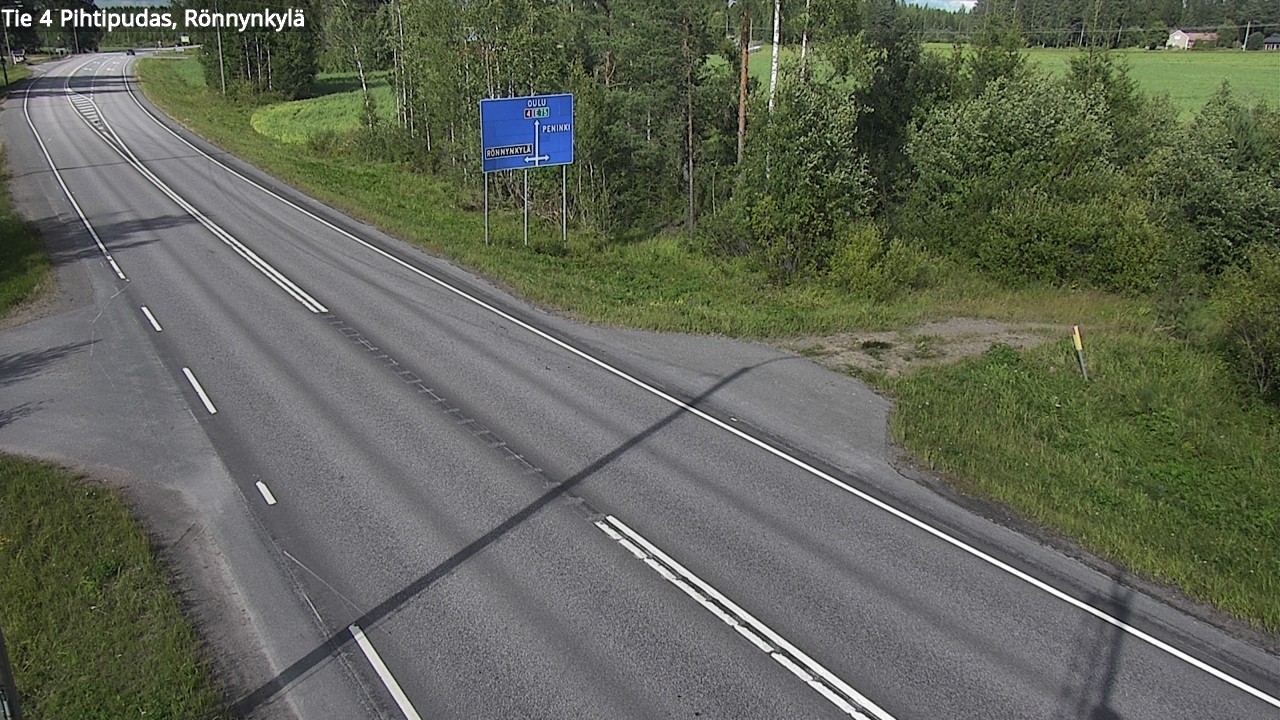 Kelikamerat Kuva Tie 4 Pihtipudas, Rönnynkylä, Pihtipudas, Keski-Suomi