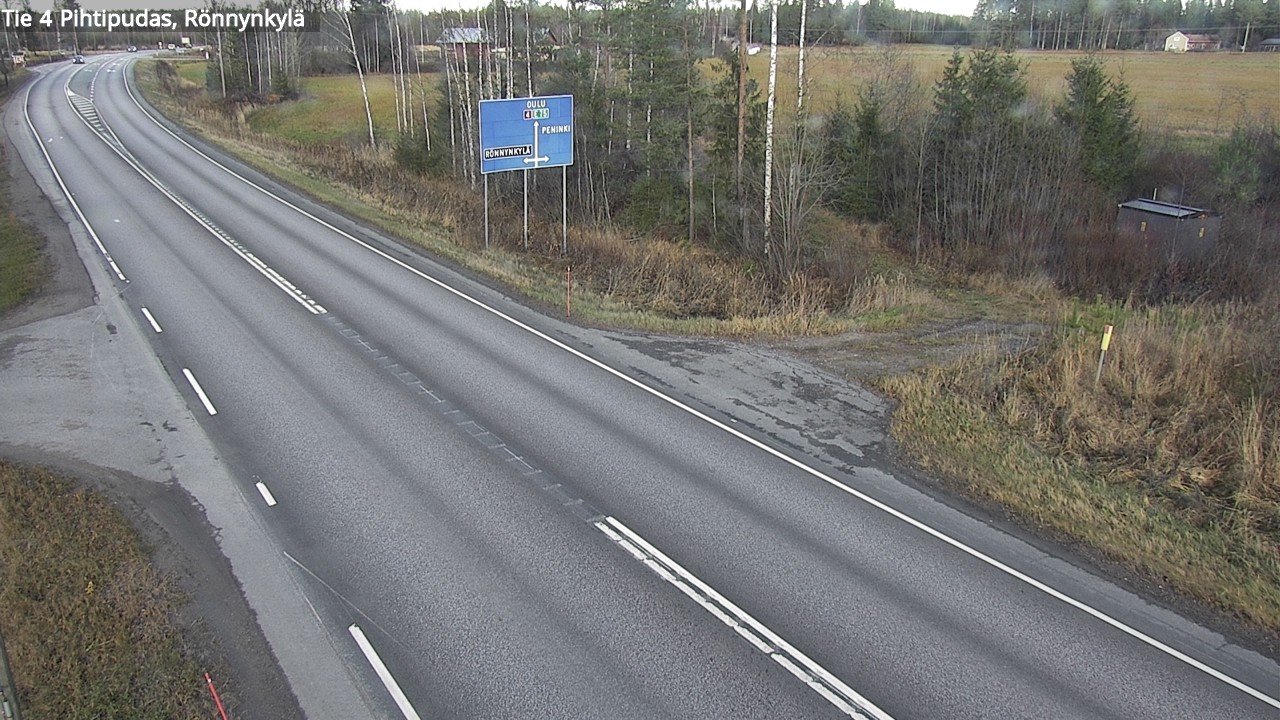 Kelikamerat Kuva Tie 4 Pihtipudas, Rönnynkylä, Pihtipudas, Keski-Suomi