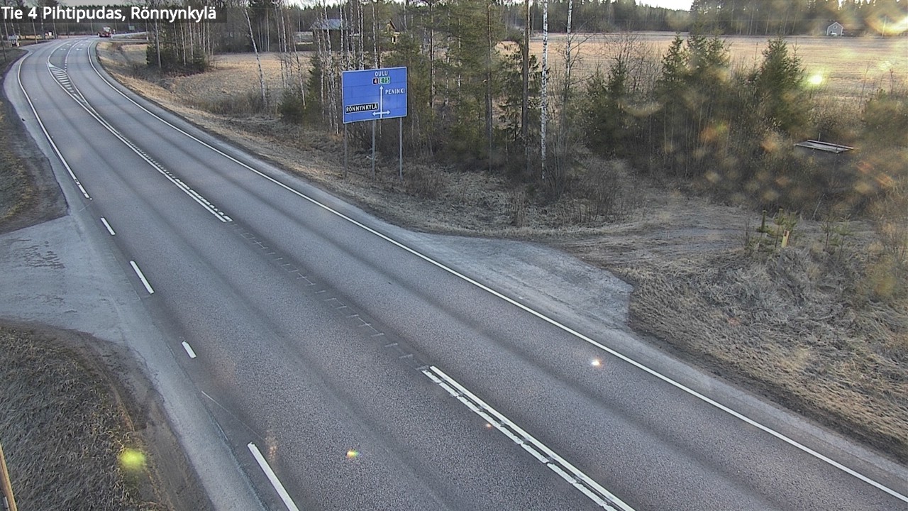 Kelikamerat Kuva Tie 4 Pihtipudas, Rönnynkylä, Pihtipudas, Keski-Suomi