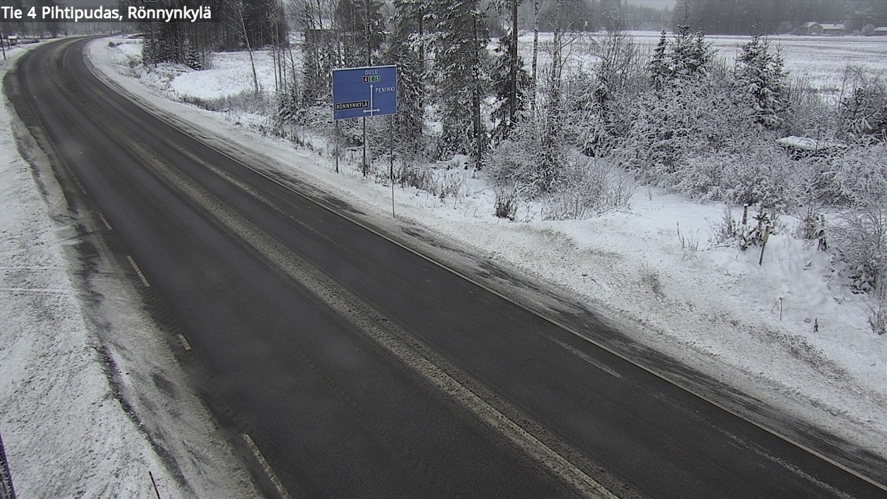 Kelikamerat Kuva Tie 4 Pihtipudas, Rönnynkylä, Pihtipudas, Keski-Suomi