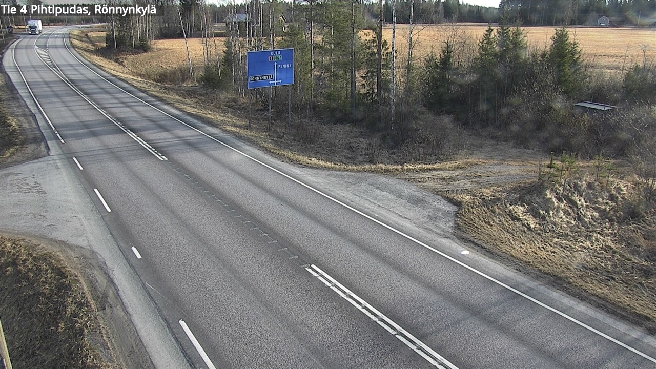 Kelikamerat Kuva Tie 4 Pihtipudas, Rönnynkylä, Pihtipudas, Keski-Suomi