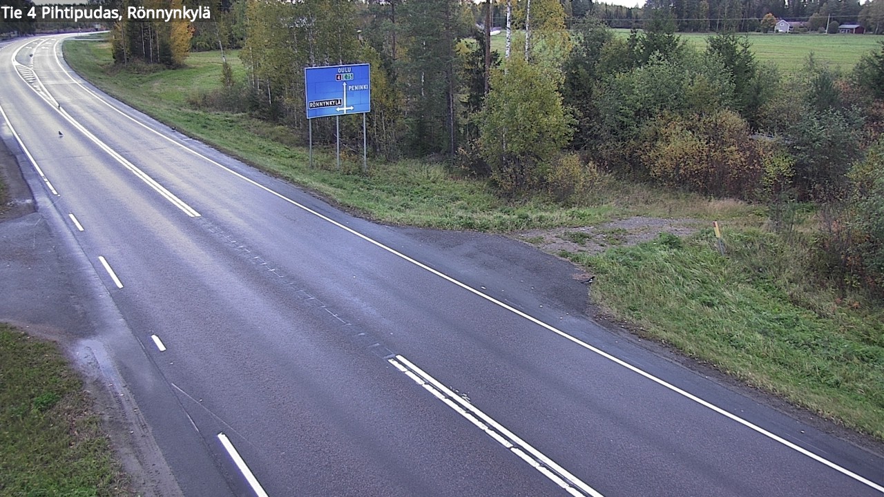 Kelikamerat Kuva Tie 4 Pihtipudas, Rönnynkylä, Pihtipudas, Keski-Suomi