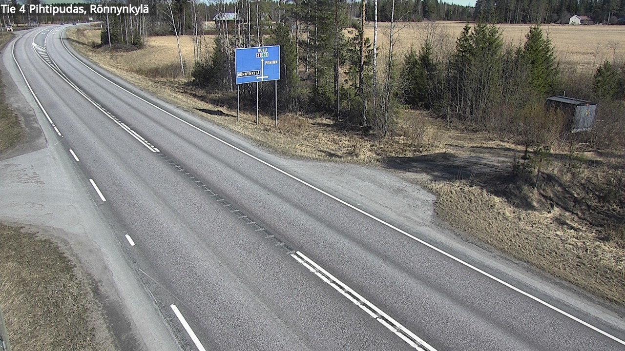 Kelikamerat Kuva Tie 4 Pihtipudas, Rönnynkylä, Pihtipudas, Keski-Suomi