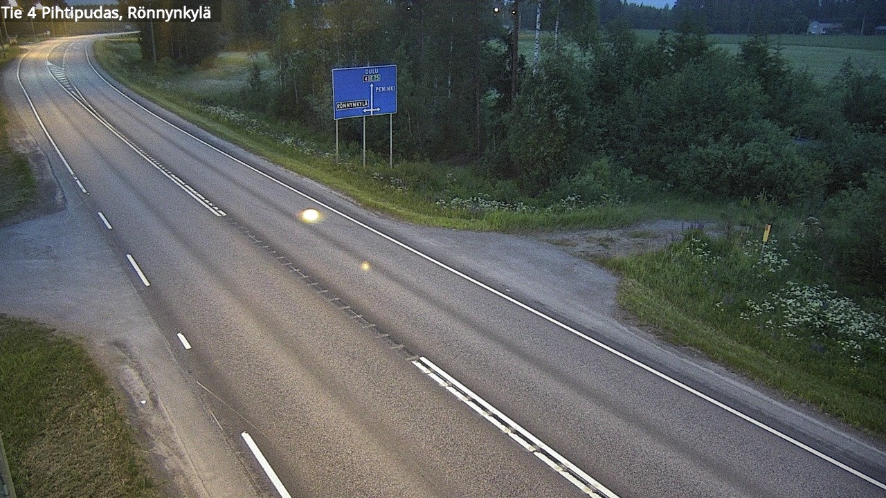 Kelikamerat Kuva Tie 4 Pihtipudas, Rönnynkylä, Pihtipudas, Keski-Suomi
