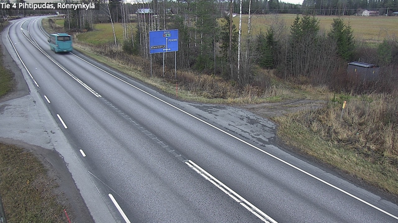 Kelikamerat Kuva Tie 4 Pihtipudas, Rönnynkylä, Pihtipudas, Keski-Suomi