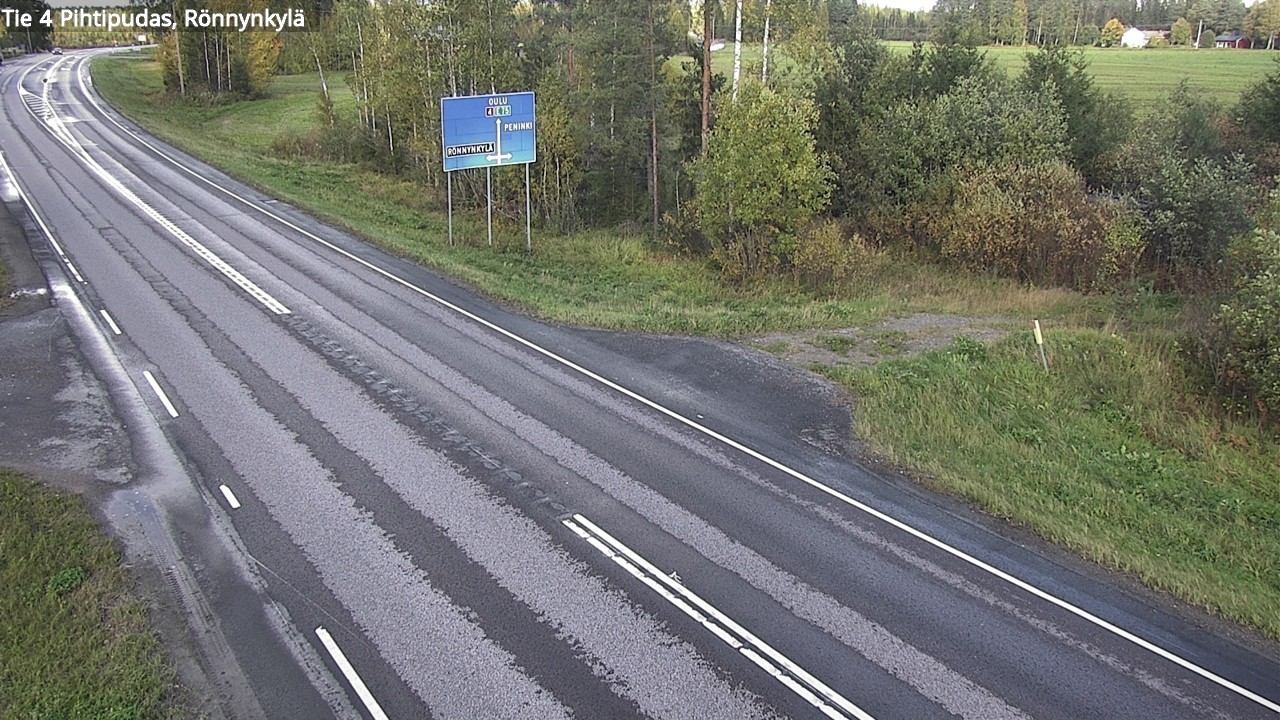 Kelikamerat Kuva Tie 4 Pihtipudas, Rönnynkylä, Pihtipudas, Keski-Suomi