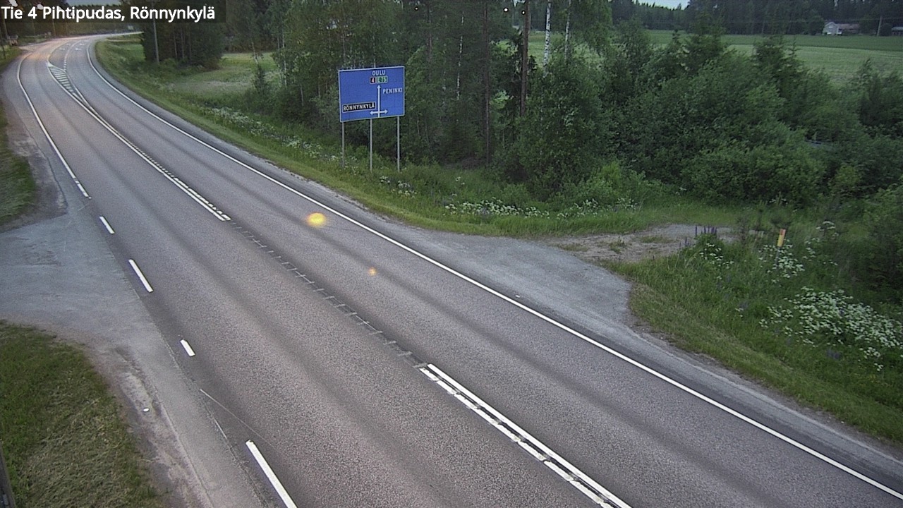 Kelikamerat Kuva Tie 4 Pihtipudas, Rönnynkylä, Pihtipudas, Keski-Suomi