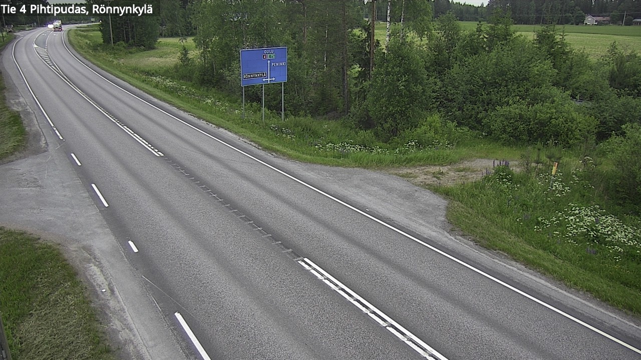 Kelikamerat Kuva Tie 4 Pihtipudas, Rönnynkylä, Pihtipudas, Keski-Suomi