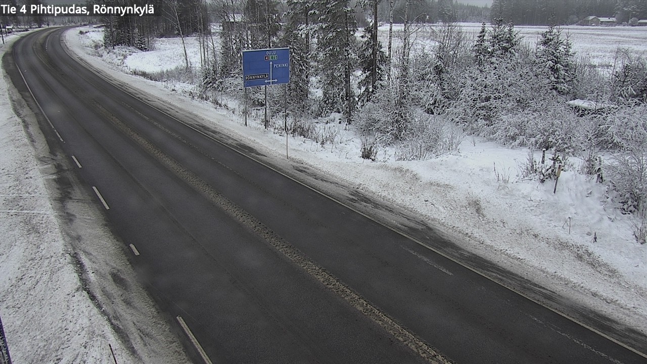 Kelikamerat Kuva Tie 4 Pihtipudas, Rönnynkylä, Pihtipudas, Keski-Suomi