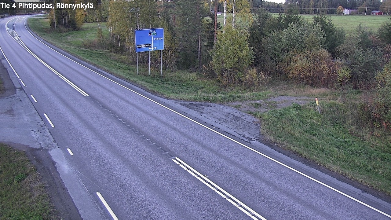 Kelikamerat Kuva Tie 4 Pihtipudas, Rönnynkylä, Pihtipudas, Keski-Suomi