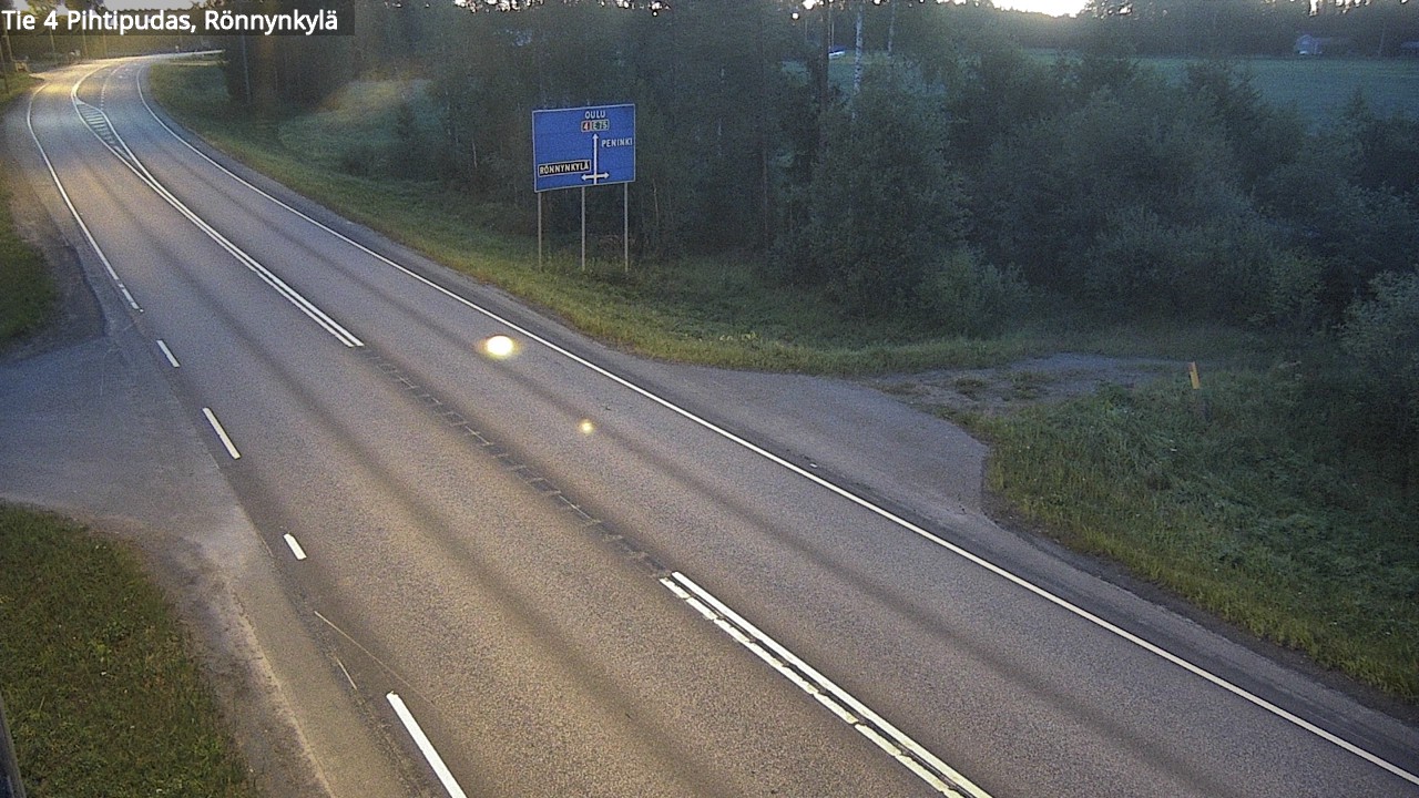 Kelikamerat Kuva Tie 4 Pihtipudas, Rönnynkylä, Pihtipudas, Keski-Suomi