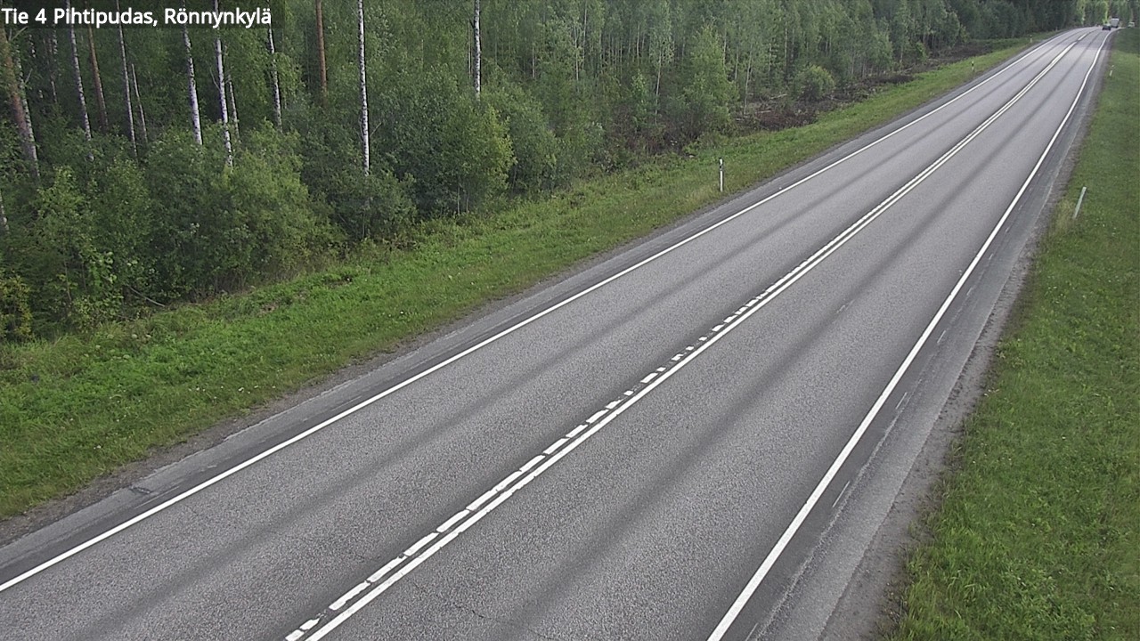 Kelikamerat Kuva Tie 4 Pihtipudas, Rönnynkylä, Pihtipudas, Keski-Suomi