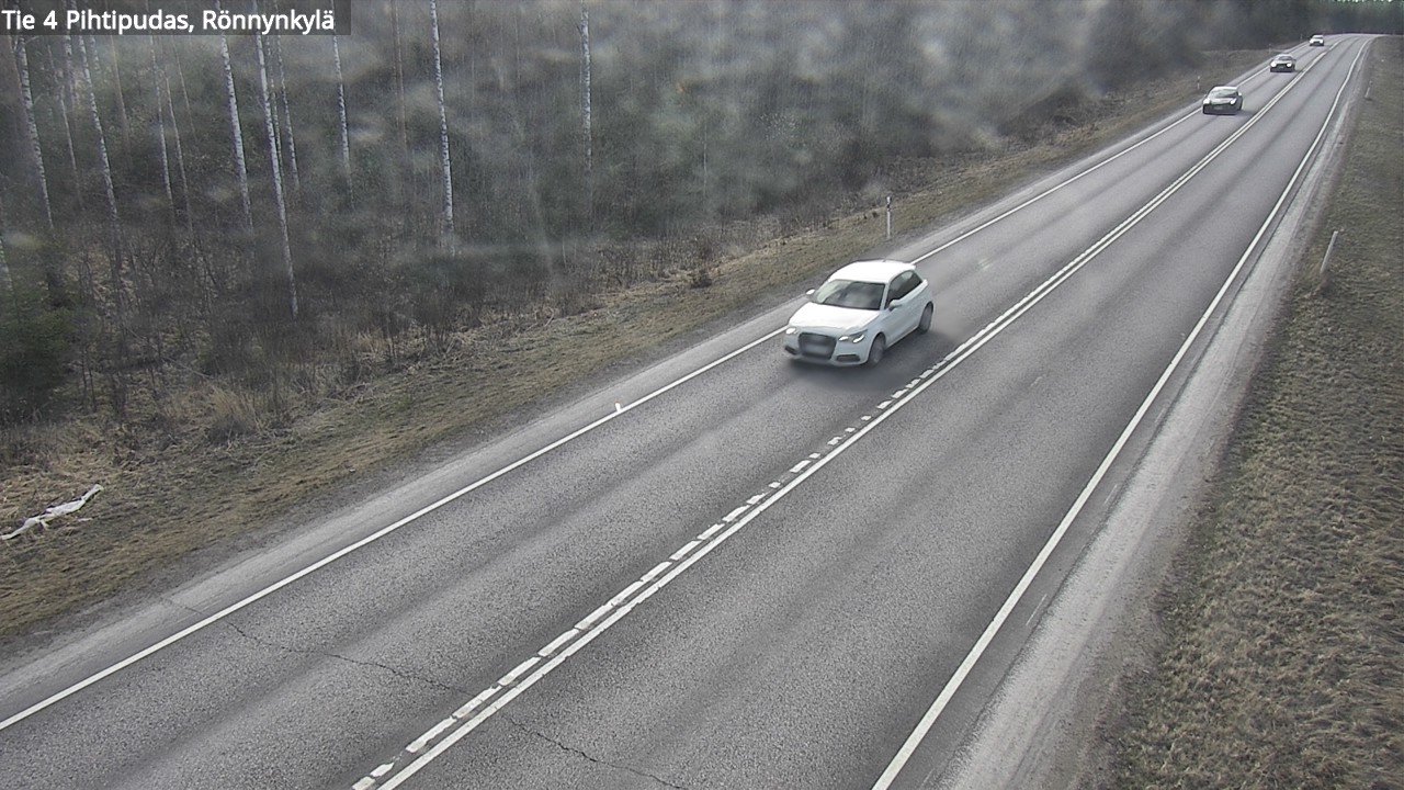 Weather Camera Image Road 4 Pihtipudas, Rönnynkylä, Pihtipudas, Keski-Suomi