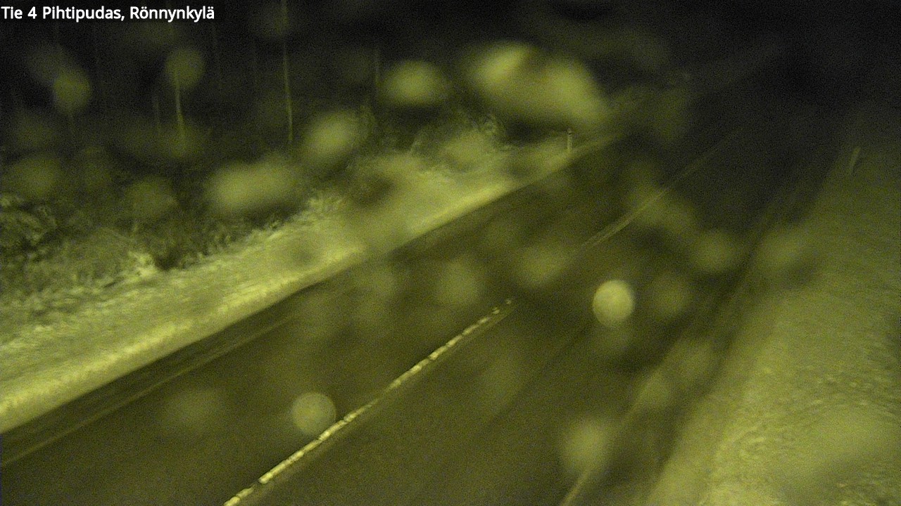 Weather Camera Image Väg 4 Pihtipudas, Rönnynkylä, Pihtipudas, Keski-Suomi