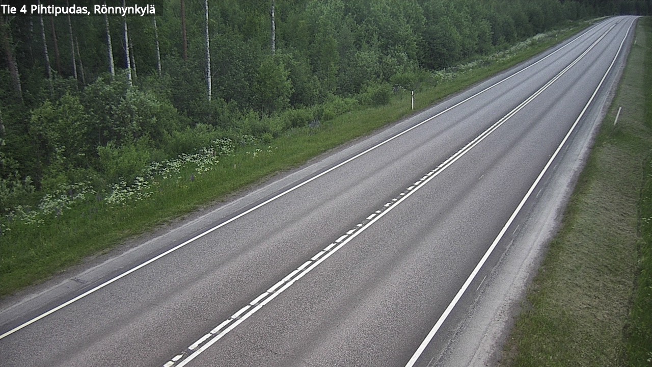 Kelikamerat Kuva Tie 4 Pihtipudas, Rönnynkylä, Pihtipudas, Keski-Suomi
