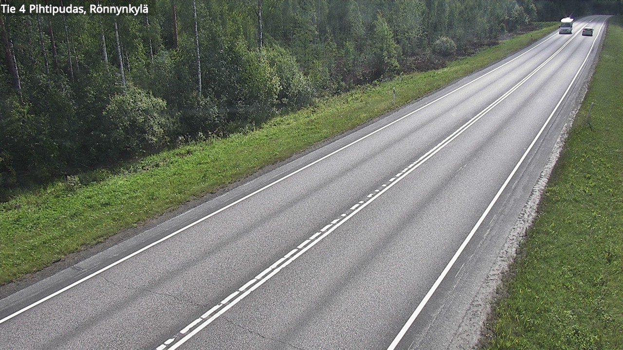 Kelikamerat Kuva Tie 4 Pihtipudas, Rönnynkylä, Pihtipudas, Keski-Suomi
