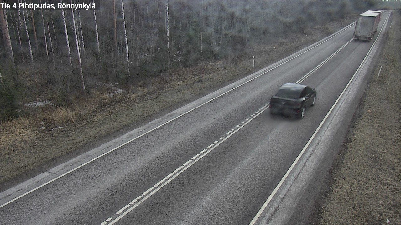 Weather Camera Image Road 4 Pihtipudas, Rönnynkylä, Pihtipudas, Keski-Suomi